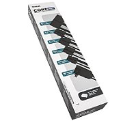 Kolink Core Pro Braided Cable Extension Kit 12V-2x6 Type 1 - Jet Black/Brilliant White