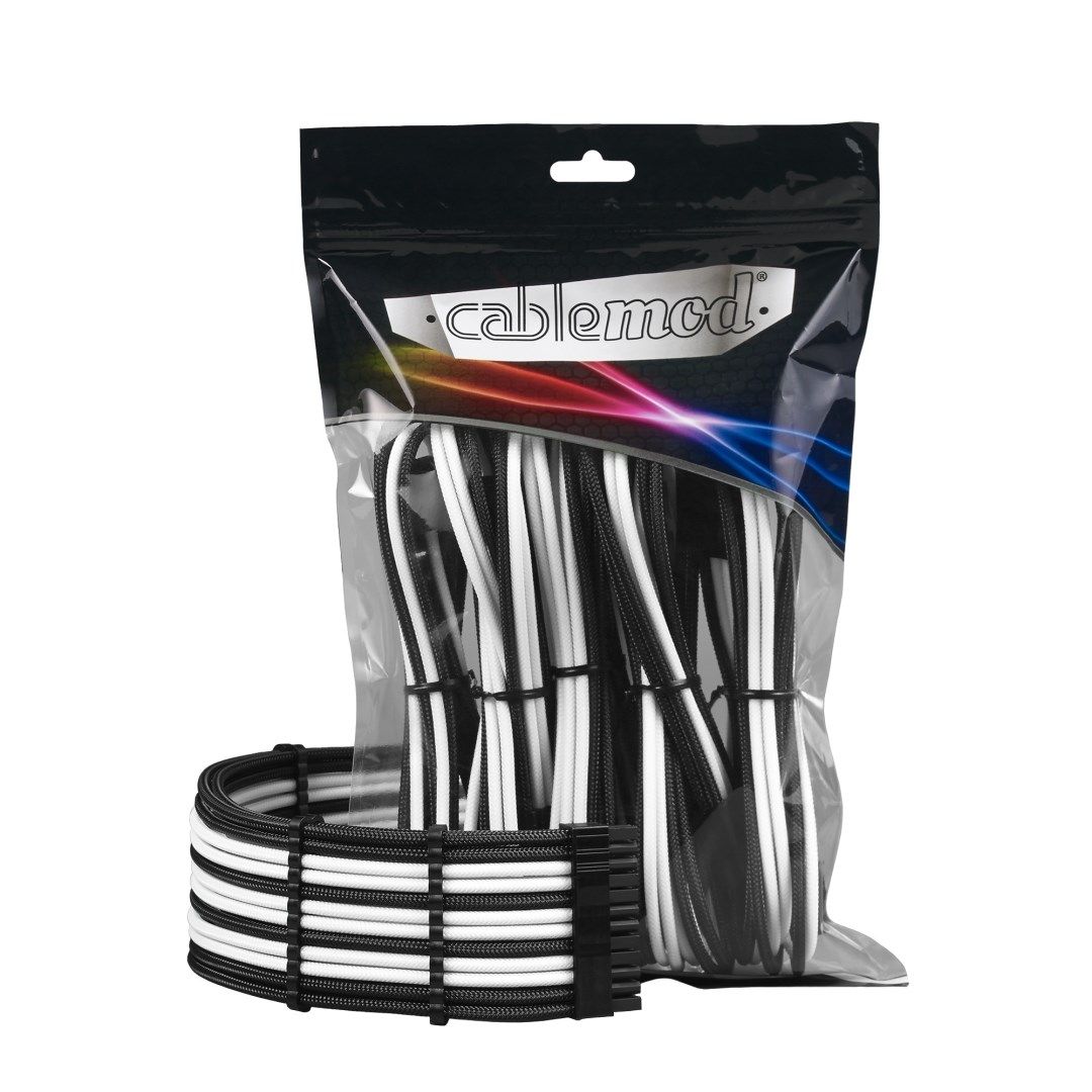 CableMod PRO ModMesh Cable Extension Kit - black/white