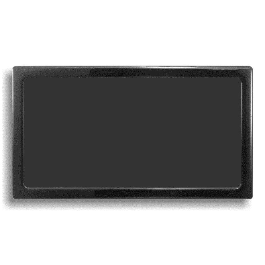 Demciflex Dust Filter 240mm x 120mm - black/black