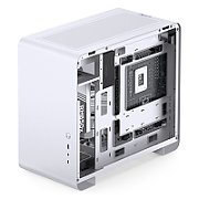 Jonsbo U4 Mini Micro-ATX Case  Tempered Glass - white