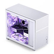 Jonsbo D31 MESH Micro-ATX Case  Tempered Glass - white