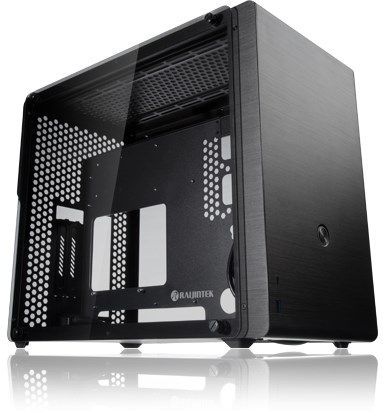 Raijintek Ophion M Evo TGS Micro-ATX Case  Tempered Glass - Black
