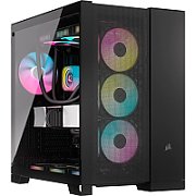 Corsair 6500D Airflow Midi-Tower  Tempered Glass - black