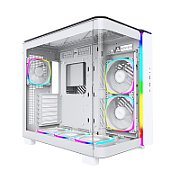Montech KING 95 PRO Midi-Tower  Tempered Glass  ARGB - white