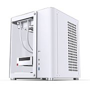 Jonsbo TK-1 2.0 Micro-ATX Case  Tempered Glass - white
