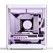 Jonsbo TK-1 2.0 Micro-ATX Case  Tempered Glass - white