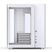 Jonsbo TK-1 2.0 Micro-ATX Case  Tempered Glass - white