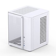 Jonsbo TK-1 2.0 Micro-ATX Case  Tempered Glass - white