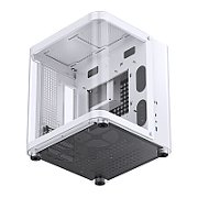 Jonsbo TK-1 2.0 Micro-ATX Case  Tempered Glass - white
