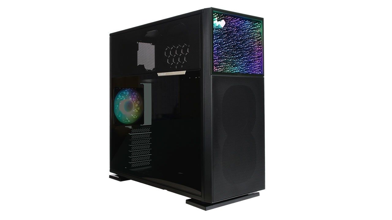InWin N515 Midi-Tower Tempered Glass - black