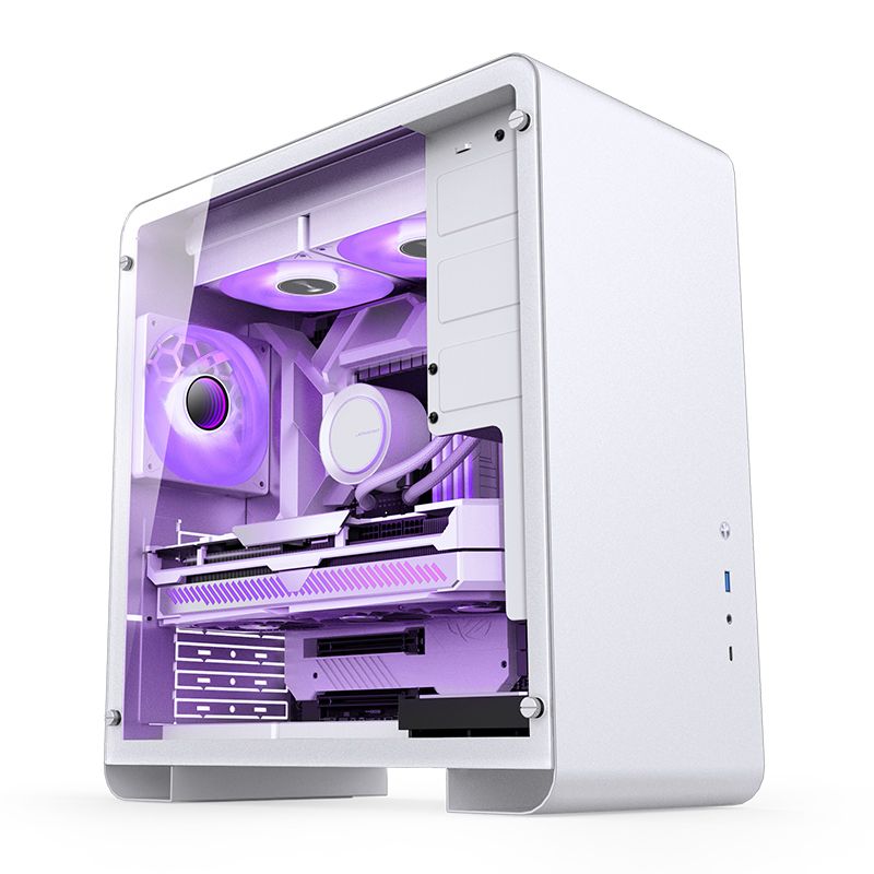 Jonsbo U4 Pro Midi-Tower  Tempered Glass - white