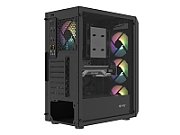 FURY SHOBO SH4F RGB MIDI TOWER WITH WINDOW BLACK