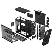 Fractal Design | Torrent Black TG Light Tint | Black | Power supply included | ATX