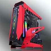 Raijintek NYX PRO Showcase Big-Tower  Tempered Glass - red
