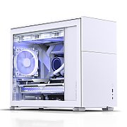 Jonsbo D31 Micro-ATX Case  Tempered Glass - white