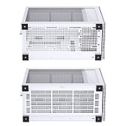 Jonsbo D31 Micro-ATX Case  Tempered Glass - white