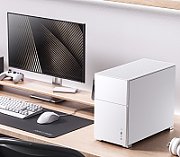 Jonsbo D31 Micro-ATX Case  Tempered Glass - white