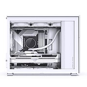 Jonsbo D31 Micro-ATX Case  Tempered Glass - white
