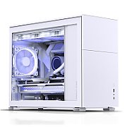 Jonsbo D31 Micro-ATX Case  Tempered Glass - white