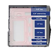 Akyga ' ak995bk PC ATX Nero Midi Tower Black