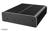 Akasa Newton TN UCFF Chassis (Intel NUC)  OEM - Black