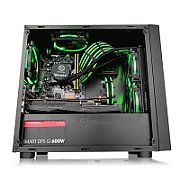 Thermaltake Versa H17 Window Micro-Tower Black