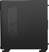 MSI MPG VELOX 100P AIRFLOW Mid Tower Gaming Computer Case 'Black  3x 120mm Fan + 1x 120mm ARGB Fan  ARGB light strip  USB Type-C  1x Tempered Glass  Center  E-ATX  ATX  mATX  mini-ITX'