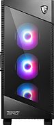 MSI MPG VELOX 100R Mid Tower Gaming Computer Case 'Black  4x 120mm ARGB Fans  1-6 ARGB Hub  ARGB light strip  USB Type-C  Tempered Glass  Center  E-ATX  ATX  mATX  mini-ITX'