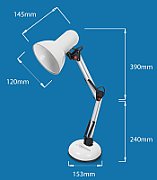 Esperanza ELD112K desk lamp Black