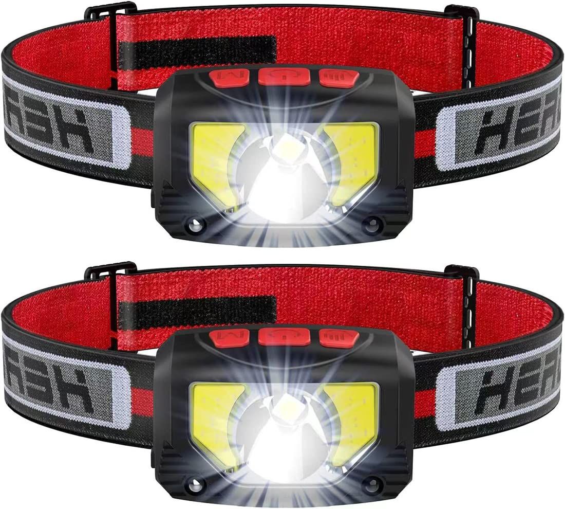 USB rechargeable headlamp 1000 lm red/blue CREE LED + LED