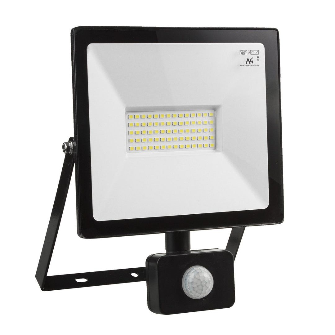 LED floodlight with motion sensor Maclean  slim 50W  4000lm  cool white (6000K)  IP44  MCE650 CW PIR