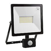 LED floodlight with motion sensor Maclean  slim 50W  4000lm  cool white (6000K)  IP44  MCE650 CW PIR