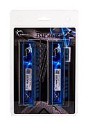 Memorie G.Skill RipjawsX 16 GB DDR3 2133 MHz CL10, kit 2 x 8 GB, XMP, Albastru-negru