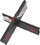 Memorie Patriot Viper Venom 64 GB DDR5 6000 MHz CL36, kit 2 x 32 GB, XMP 3.0, EXPO, Gri-alb-rosu