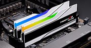 Memorie G.Skill Trident Z5 Neo 32 GB DDR5 6400 MHz CL32, kit 2 x 16 GB, EXPO, Alb-negru, RGB