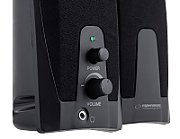 Esperanza EP110 loudspeaker 2-way 6 W Black Wired