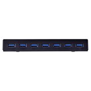 UNITEK HUB USB-A + DC Y-3184 7x USB 3.2 Gen 1 (3.1 Gen 1) Type-A