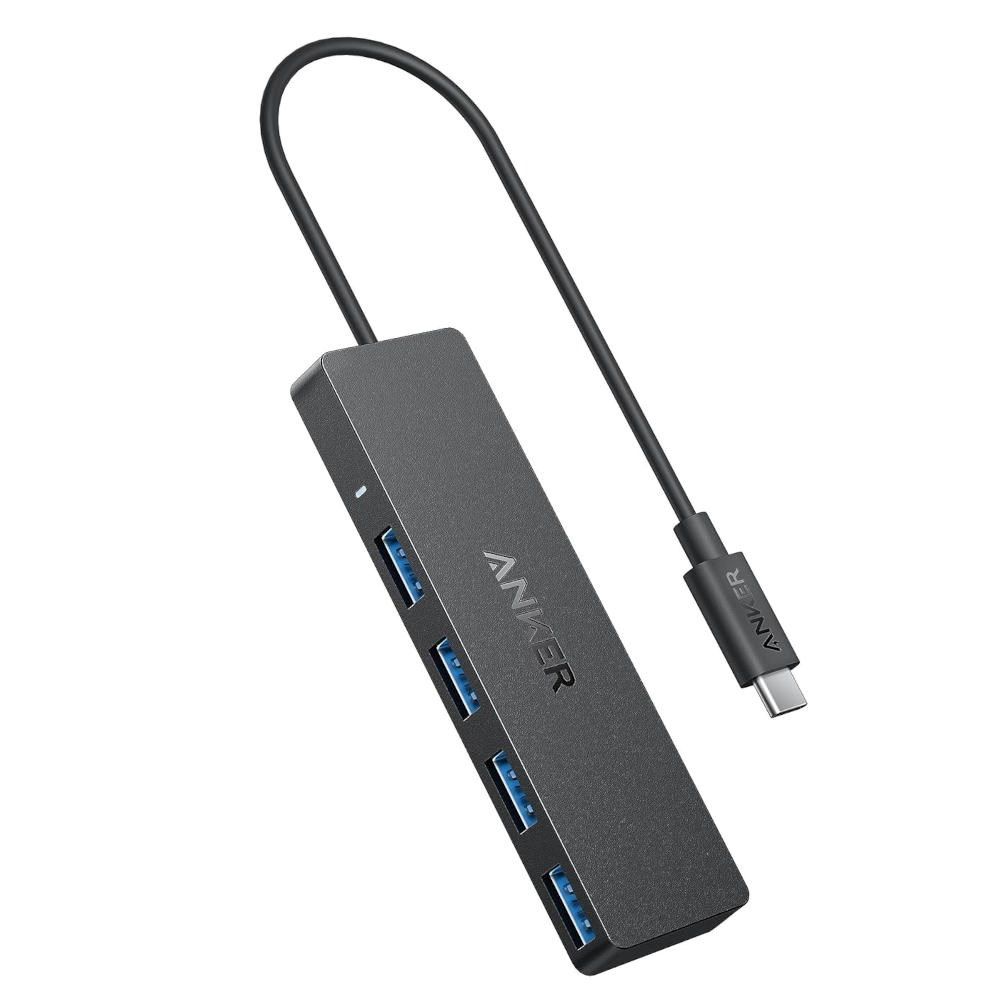 HUB Anker A8309G11 |  USB-C - 4x USB-A  5 Gbps
