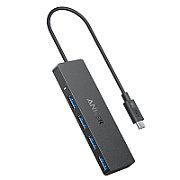 HUB Anker A8309G11 |  USB-C - 4x USB-A  5 Gbps