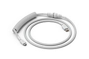 Glorious Coiled Cable Ghost White  USB-C to USB-A  1.37m - white