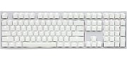 Ducky One 2 White Edition PBT Gaming Keyboard  MX-Black  White LED - White