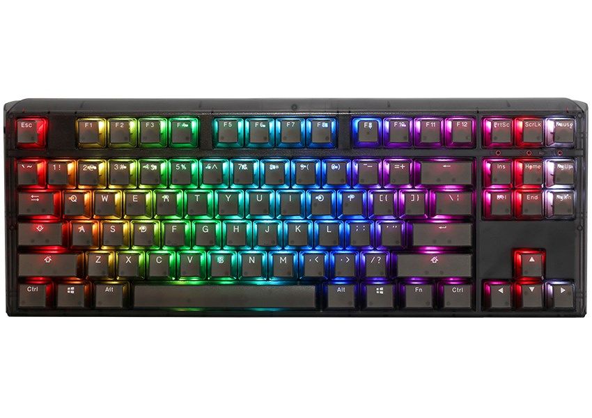 Ducky One 3 Aura Black TKL Gaming Keyboard  RGB LED - MX-Blue