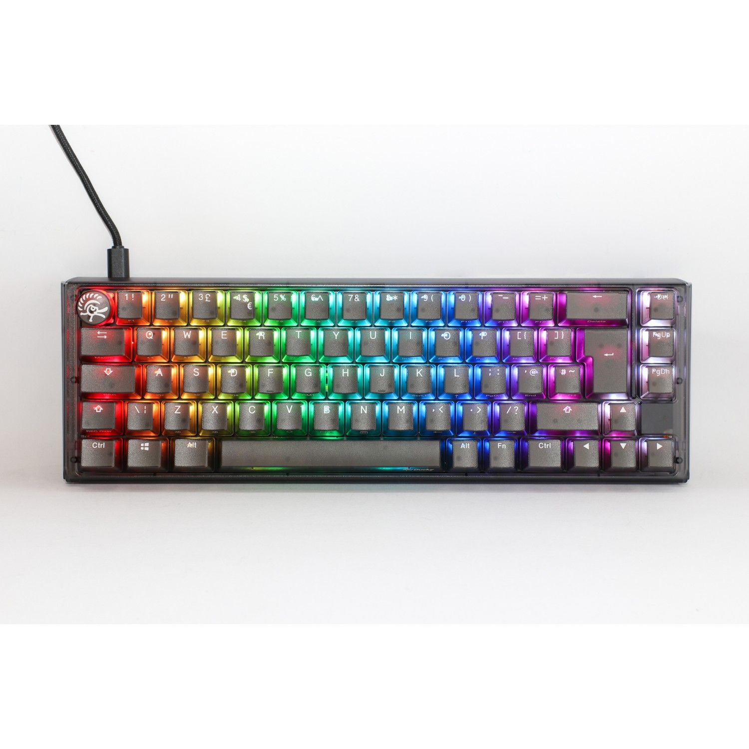 Ducky One 3 Aura Black SF Gaming Keyboard  RGB LED - Gateron Baby Kangaroo