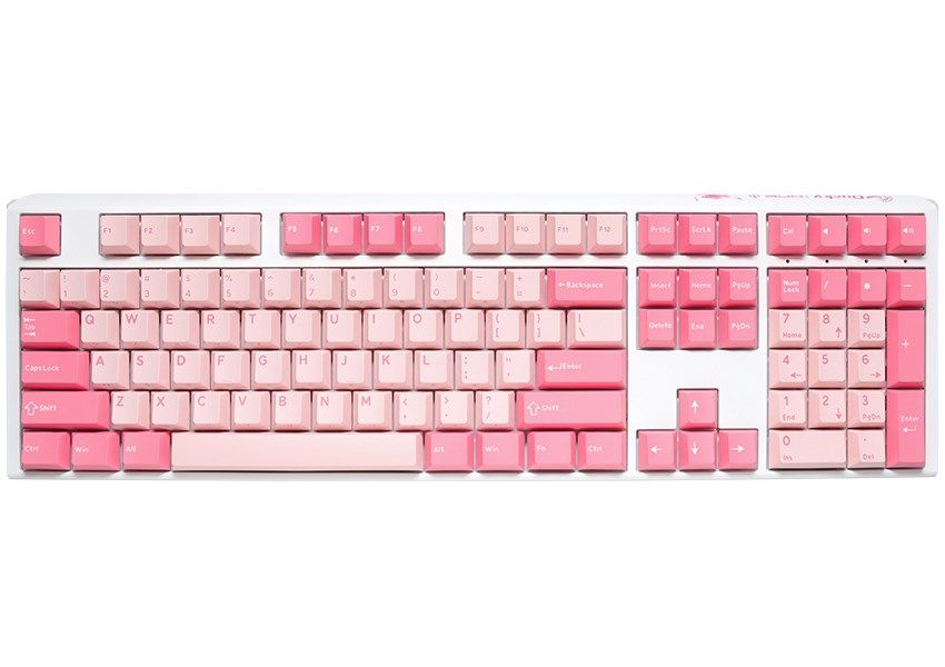 Ducky One 3 Gossamer Pink Gaming Keyboard - MX-Blue (US)
