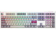 Ducky One 3 Mist Grey Gaming Keyboard  RGB LED - MX-Blue (US)