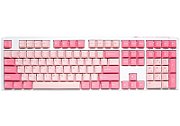 Ducky One 3 Gossamer Pink Gaming Keyboard - MX-Black Clear Top