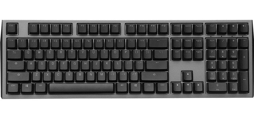 Ducky Shine 7 PBT Gaming Keyboard  MX Black  RGB LED - Gunmetal