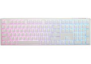 Ducky One 3 Aura White Gaming Keyboard  RGB LED - MX-Brown (US)