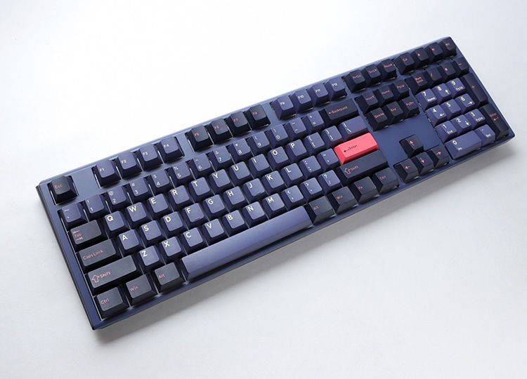 Ducky One 3 Cosmic Blue SF Gaming Keyboard  RGB LED - MX-Blue (US)