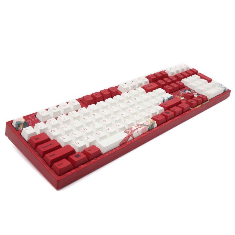 Varmilo VEA108 Koi Gaming Keyboard  MX-Silent-Red  White LED - US Layout